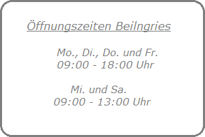 ffnungszeiten Beilngries